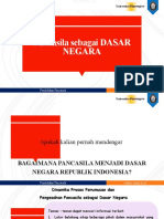 Pancasila Sebagai Dasar Negara