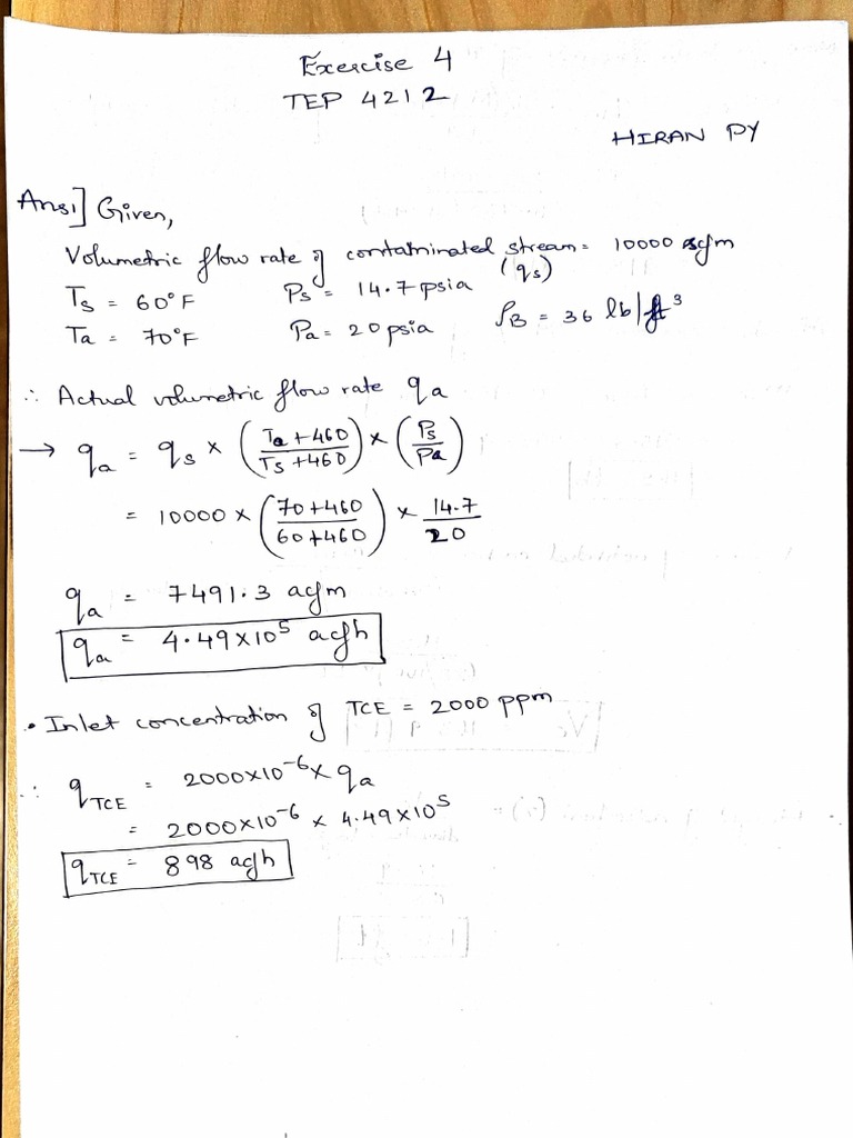Exercise 4 (TEP 4212) | PDF