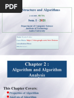 Chapter 2 - Algorithm and Algorithm