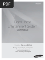 Digital Home Entertainment System: User Manual