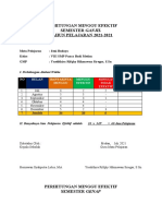 Perhitungan Minggu Efektif 8