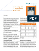 Compliance Made Easy and Faster - ASTM C114-15 Norm With SumXcore at 1 KW