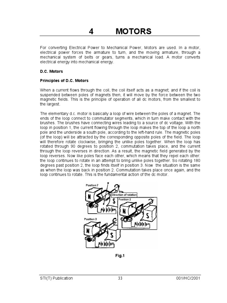 Understanding DC and AC Motors | PDF | Electric Motor | Components