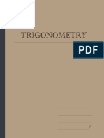 Correlation 1 - Trigonometry Notes