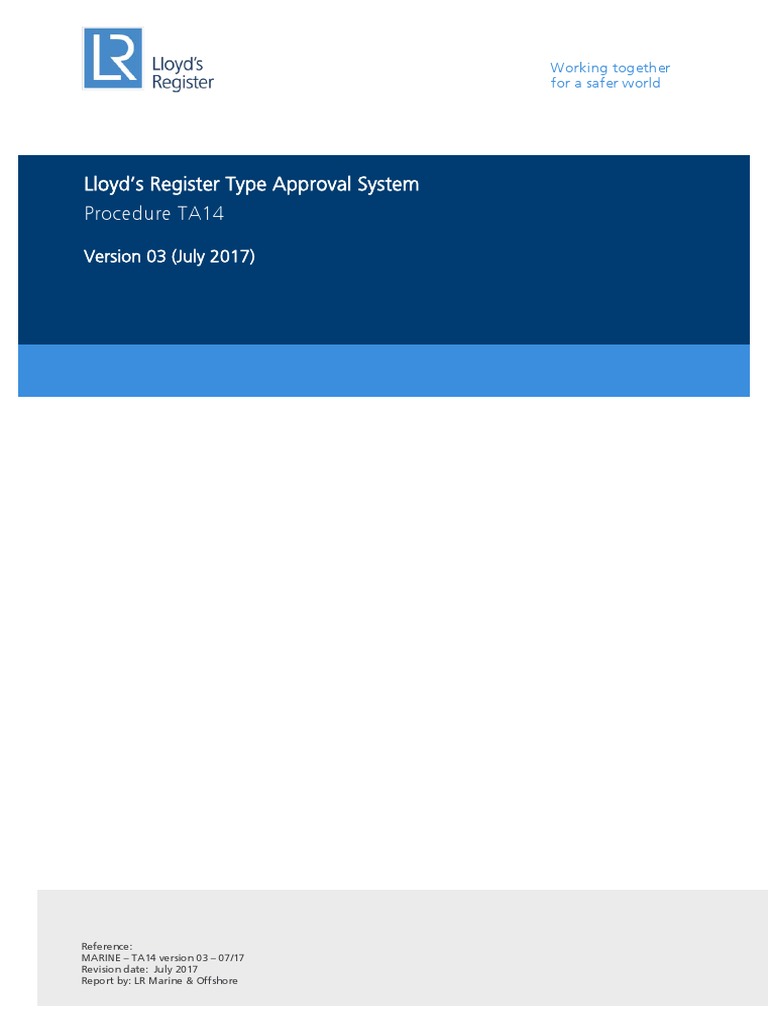 TAProcedure - TA14 Rev 03 | PDF | Audit | Quality Assurance