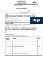 English 9 exam reading comprehension and language registers