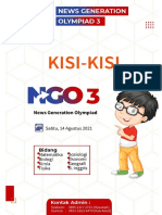 Kisi Kisi Soal News Generation Olympiad 3 2021