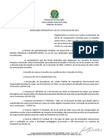 Res 101.2021 CEPEX UFPI Calendário Acadêmico 2021 curos Presenciais
