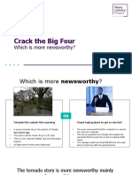 Crack The Big Four: Which Is More Newsworthy?