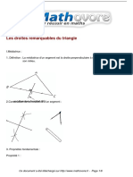 Cours Les Droites Remarquables Du Triangle Maths Quatrieme 36