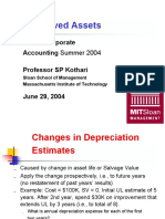 Long-Lived Assets: 15.511 Corporate Accounting Summer 2004 Professor SP Kothari