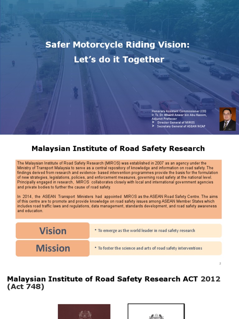 Safer Motorcycle Riding Strategies in Malaysia | PDF | Anti Lock ...
