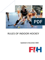Fih Rules of Indoor Hockey Dec 2020