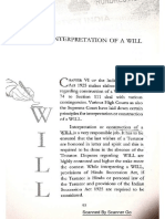 Construction and Interpretation of Wills 74 To 111 - Compressed