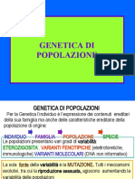 Lez. 9 Genetica di popolazione