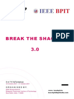 Break The Shackles 3.0: Sponsorship Document