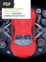 Big Data and Analytics in The Automotive Industry