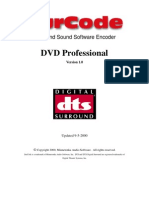 SurCode DTS DVD Pro Manual