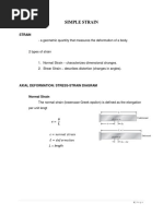 Simple Strain