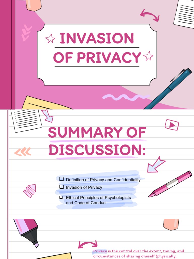 Understanding Invasion of Privacy | PDF | Confidentiality | Privacy