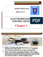 Electromechanical Control Devices: Industrial Electronics DEK 3113