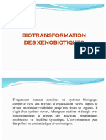 Biotransformation Des Xénobiotiqueques GH