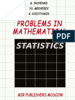 Ivchenko Medvedev Chistyakov Problems in Mathematical Statistics