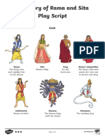 The Story of Rama and Sita Play Script: Cast