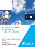 Manual do Usuário SR 100A/-48V