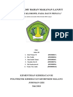 Makalah Ekstraksi Klorofil (2003)