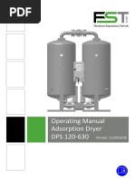 Operating Manual Adsorption Dryer DPS 120-630: Version: 11/2010/DE