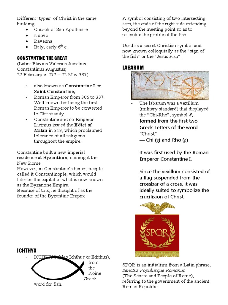 Labarum: Saint Constantine | PDF | Liturgy | Constantine The Great