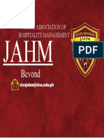 Beyond: Junior Association of Hospitality Management