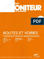 Le Moniteur - Routes Et Voiries Contruction Et Maintenance