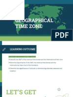 3 - Geographical Times Zones