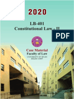LB-401 Constitutional Law II Full Material January 2019 - OK