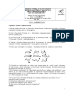 Lista de Exercícios de Conformação e Isomeria