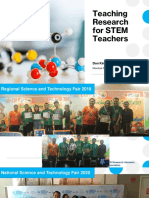 Teaching Research for STEM Teachers with UDL