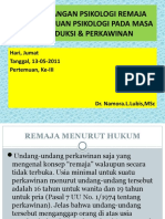 PERKEMBANGAN PSIKOLOGI REMAJA DAN GANGGUAN PSIKOLOGI PADA MASA - Perbaikan