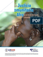 Cartilla JUSTICIA COMUNITARIA AFRO