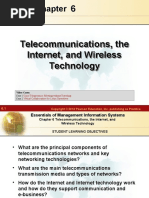 Telecommunications, The Internet, and Wireless Technology