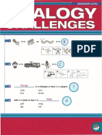 Analogy Challenges Beginner GradeK-2