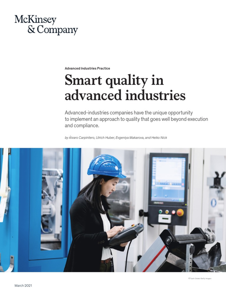 Smart Quality in Advanced Industries | PDF | Analytics | Automation