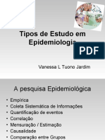 Tipos de Estudo em Epidemo