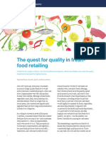 The Quest For Quality in Fresh-Food Retailing