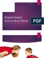 Dasar Dasar Komunikasi Bisnis