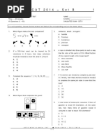 PI Cognitive Assessment Sample Questions | PDF | Geometric Objects ...