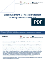 Stock Investment & Financial Statement PT Phillip Sekuritas Indonesia