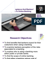 Customer Acceptance & Bankers' Perception To Online Banking