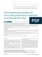 Electroestimulación Percutánea Del Nervio Tibial Posterior para El Tratamiento de La Hiperactividad Vesical